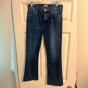 MOTHER “Outsider Crop” jeans size 27